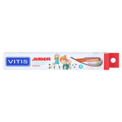 VITIS Junior Zahnbrste+15 ml Zahnpasta 1 Stck - Vorderseite