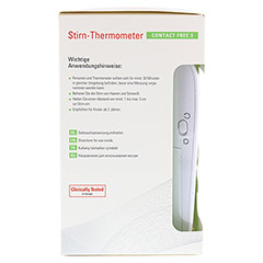 APONORM Fieberthermometer Stirn Contact-Free 3 1 Stck - Linke Seite