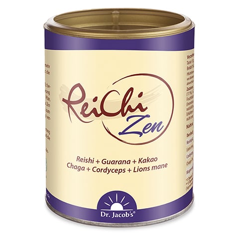 ReiChi Zen Pilz-Kaffee mit Reishi Guarana Chaga Cordyceps 150 Gramm