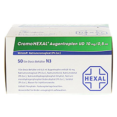 CROMOHEXAL UD EDP 0,5 ml Augentropfen 50 Stck N3 - Oberseite