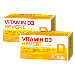 Vitamin D3 Hevert Tabletten Doppelpack