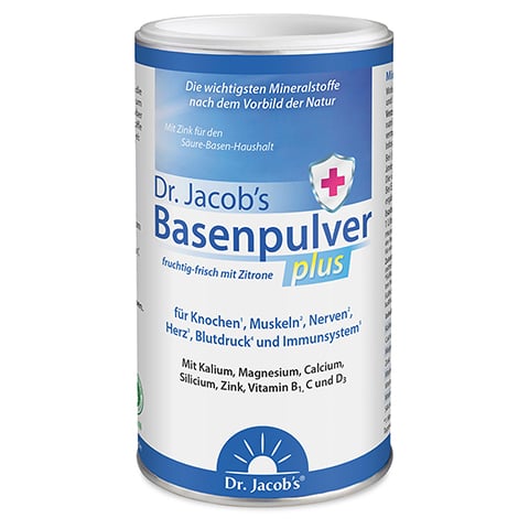 Dr. Jacob's Basenpulver plus Basen-Citrat-Mineralstoffe 300 Gramm