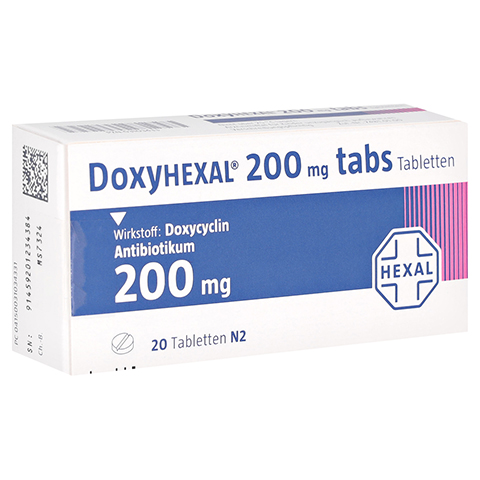 DoxyHEXAL tabs 200mg 20 Stück N2