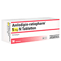 Amlodipin-ratiopharm 5mg N 98 Stck N3