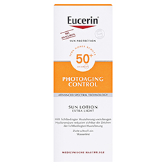 EUCERIN Sun Lotion PhotoAging Control LSF 50+ 150 Milliliter - Vorderseite
