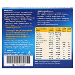 BOXAIMMUN Vitamine und Mineralstoffe Sachets 12x6 Gramm - Rckseite