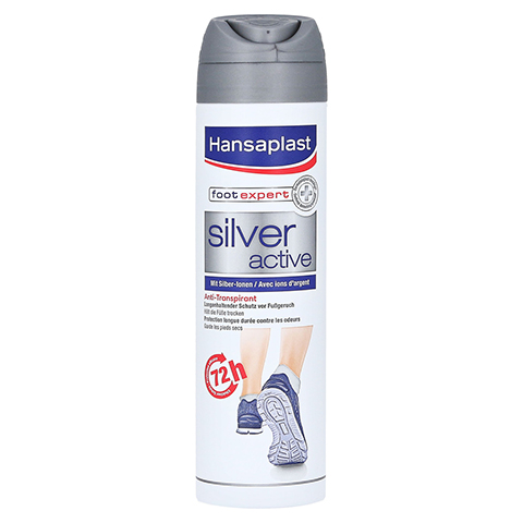 Hansaplast Silver Active Fußspray 150 Milliliter