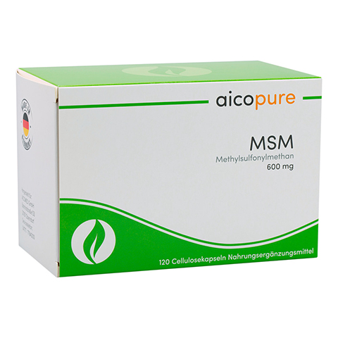 MSM 600 mg Kapseln 120 Stck