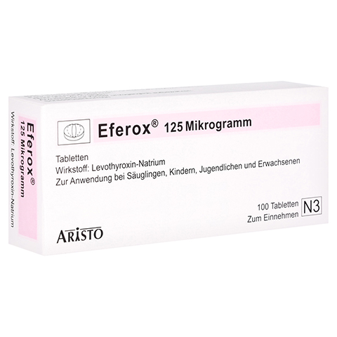 Eferox 125 Mikrogramm 100 Stck N3