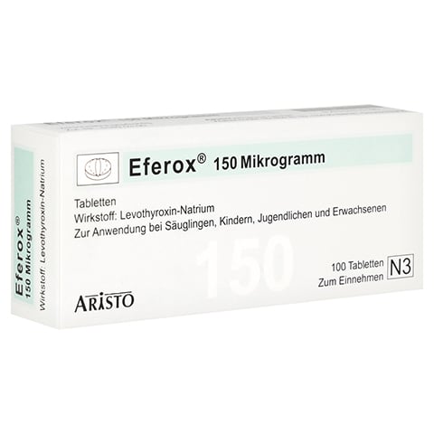 Eferox 150 Mikrogramm 100 Stück N3