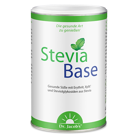 Dr. Jacob's SteviaBase Zuckerersatz Erythrit Xylit Stevia 400 Gramm