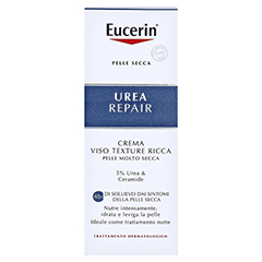 Eucerin Urearepair Gesichtscreme 5% Nacht 50 Milliliter - Rückseite