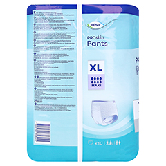 TENA PANTS Maxi XL bei Inkontinenz 10 Stck - Linke Seite
