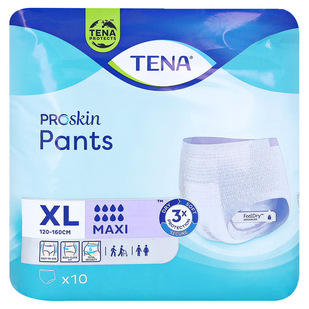 TENA PANTS Maxi XL bei Inkontinenz 10 Stück | medpex