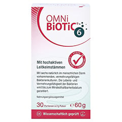 OMNi BiOTiC 6 Pulver 60 Gramm - Rückseite