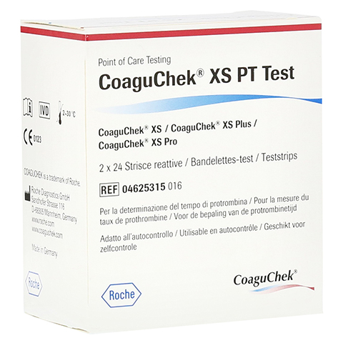 COAGUCHEK XS PT Test 48 Stck