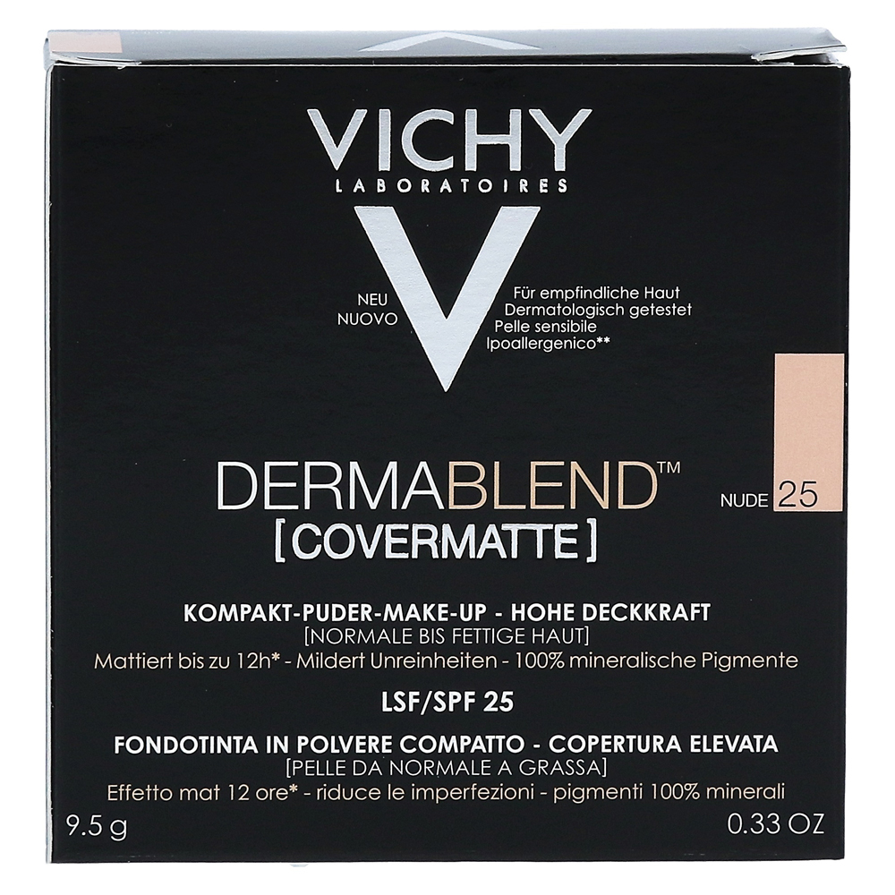 Vichy Dermablend Covermatte Kompaktpuder Nr. 25 Nude 9.5 