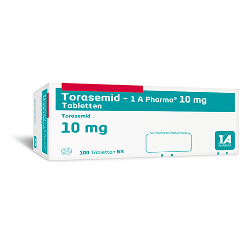 Torasemid-1A Pharma 10mg 100 Stck N3