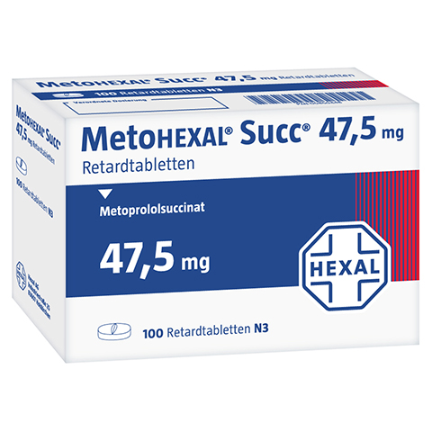 MetoHEXAL Succ 47,5mg 100 Stck N3