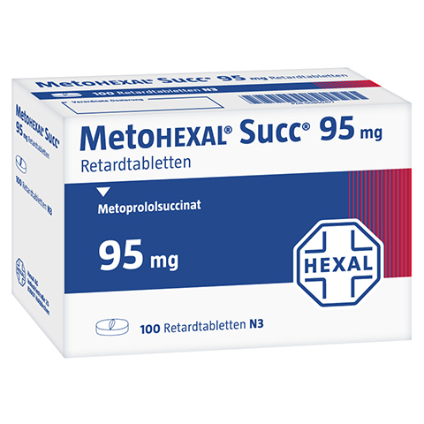 MetoHEXAL Succ 95mg 100 Stck N3