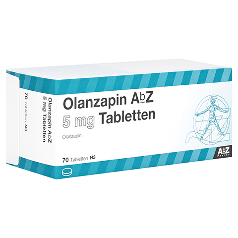 Olanzapin AbZ 5mg 70 Stck N3