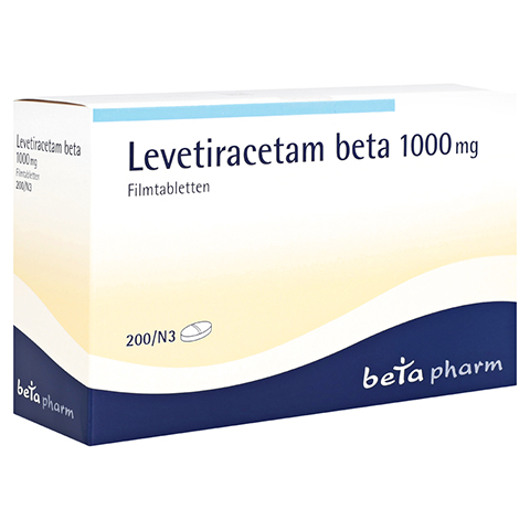 Levetiracetam beta 1000mg 200 Stück N3