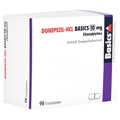 DONEPEZIL-HCL BASICS 10mg 98 Stck N3