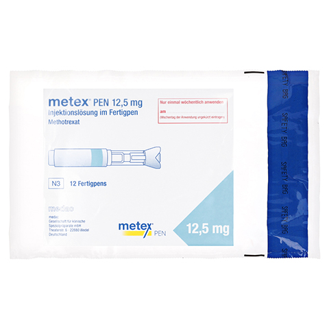 Metex PEN 12,5mg (50mg/ml) Injektionslsung im Fertigpen 12 Stck N3