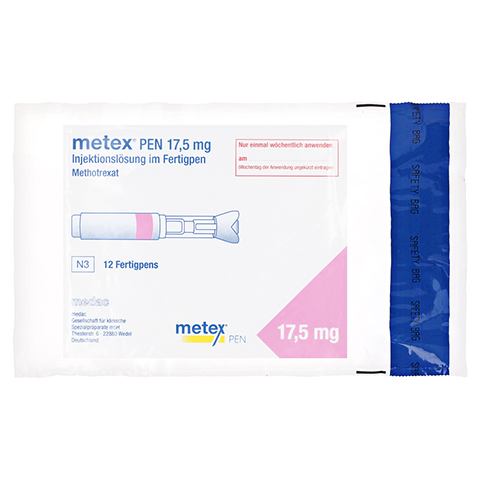 Metex PEN 17,5mg (50mg/ml) Injektionslsung im Fertigpen 12 Stck N3