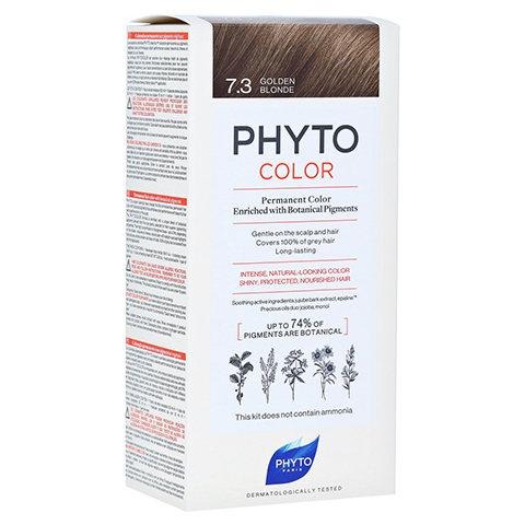 PHYTOCOLOR 7.3 GOLDBLOND Pflanzliche Haarcoloration 1 Stück