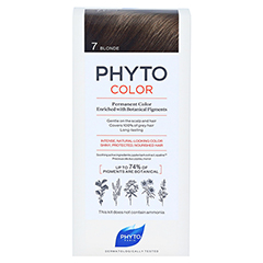 PHYTOCOLOR 7 BLOND Pflanzliche Haarcoloration 1 Stck - Vorderseite