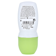 LAVERA Deodorant Roll-on natural & refresh 50 Milliliter - Rückseite