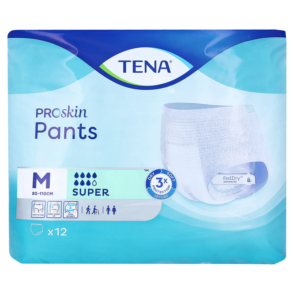 TENA PANTS Super M bei Inkontinenz 4x12 Stück | medpex