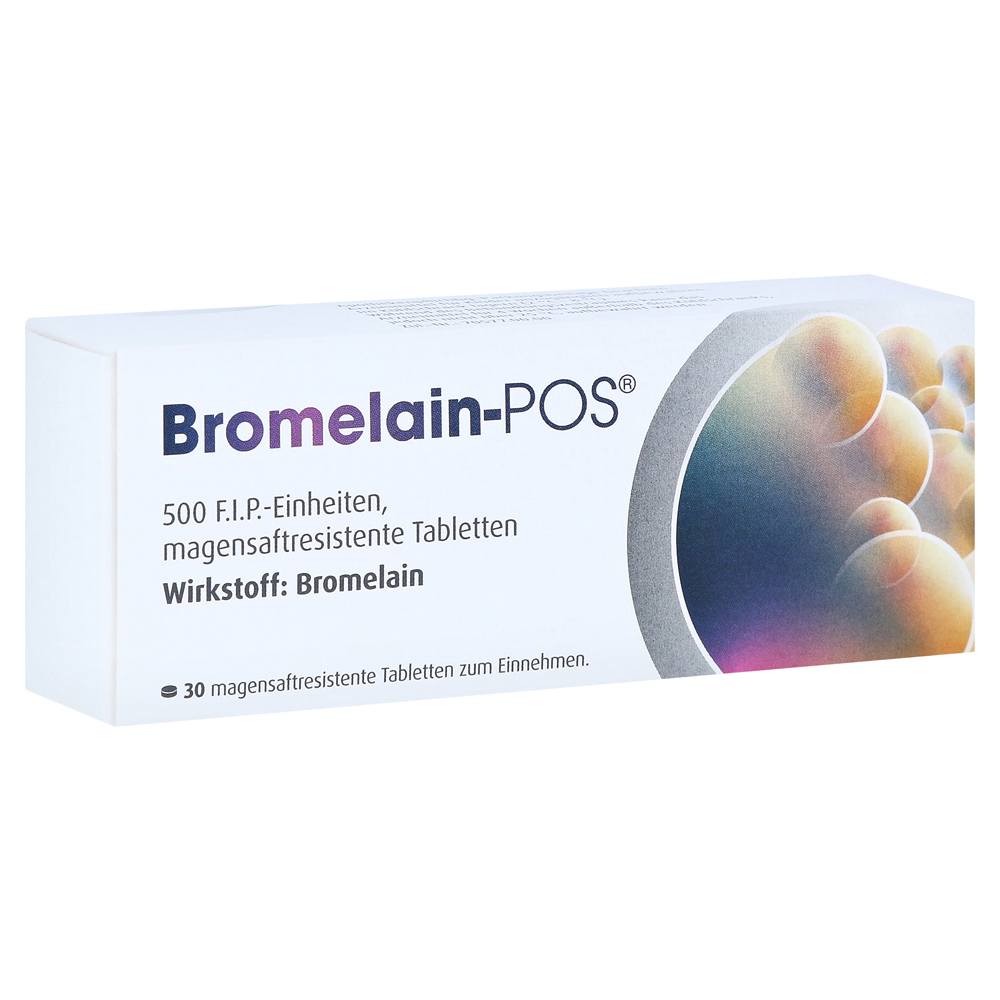 Bromelain-POS Tabletten magensaftresistent 30 Stück