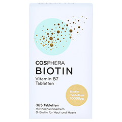 Cosphera Biotin 365 Stck - Vorderseite