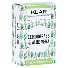 Klar Festes Shampoo Lemongrass/Aloe vera 100 Gramm