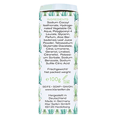 Klar Festes Shampoo Lemongrass/Aloe vera 100 Gramm - Rechte Seite