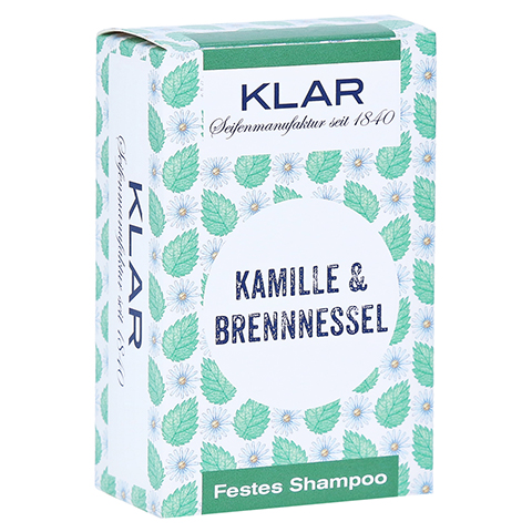 Klar Festes Shampoo Kamille/Brennnessel 100 Gramm