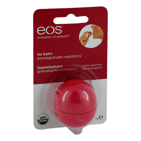 EOS Organic Lip Balm pomegranate raspberry Blister 1 Stck