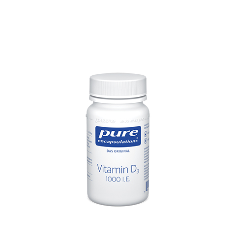 PURE ENCAPSULATIONS Vitamin D3 1000 I.E. Kapseln 60 Stück