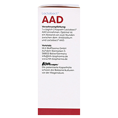 Lactobact AAD Magensaftresistente Kapsel 40 Stck - Rechte Seite