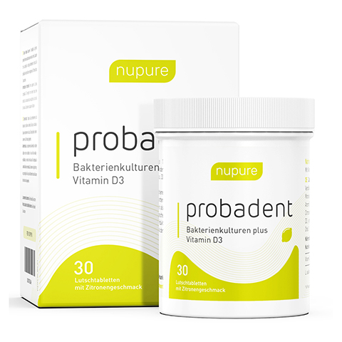 NUPURE probadent Probiotikum bei Mundgeruch Lut. 30 Stück