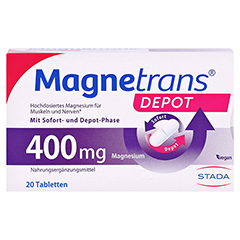 MAGNETRANS Depot 400 mg Tabletten 20 Stck - Vorderseite