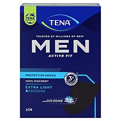 TENA MEN Active Fit Level 0 Inkontinenz Einlagen 14 Stck - Vorderseite