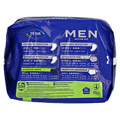 TENA MEN Act.Fit Inkontinenz Pants Plus S/M blau 4x12 Stck - Oberseite