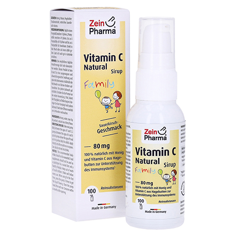 VITAMIN C NATURAL 80 mg Family Sirup 50 Milliliter