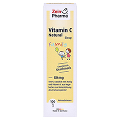 VITAMIN C NATURAL 80 mg Family Sirup 50 Milliliter - Vorderseite