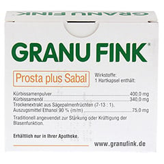 GRANU FINK Prosta plus Sabal 120 Stück - Rückseite