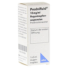 PREDNIFLUID 10 mg/ml Augentropfensuspension 1x5 Milliliter N1