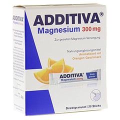 ADDITIVA Magnesium 300 mg Sticks Orange N 20 Stck